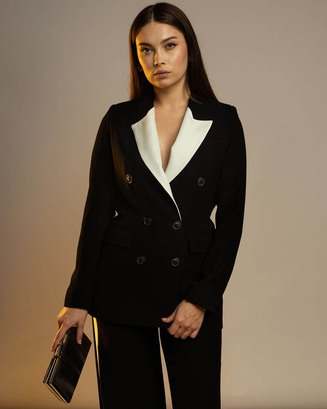 TAILORED DOUBLE BREASTED BLAZER - MOONMAINS EGY