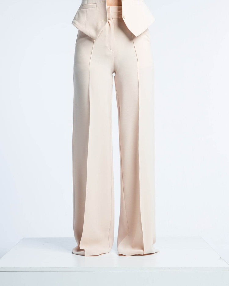 HIGH RISE WIDE LEG TROUSERS - MOONMAINS EGY