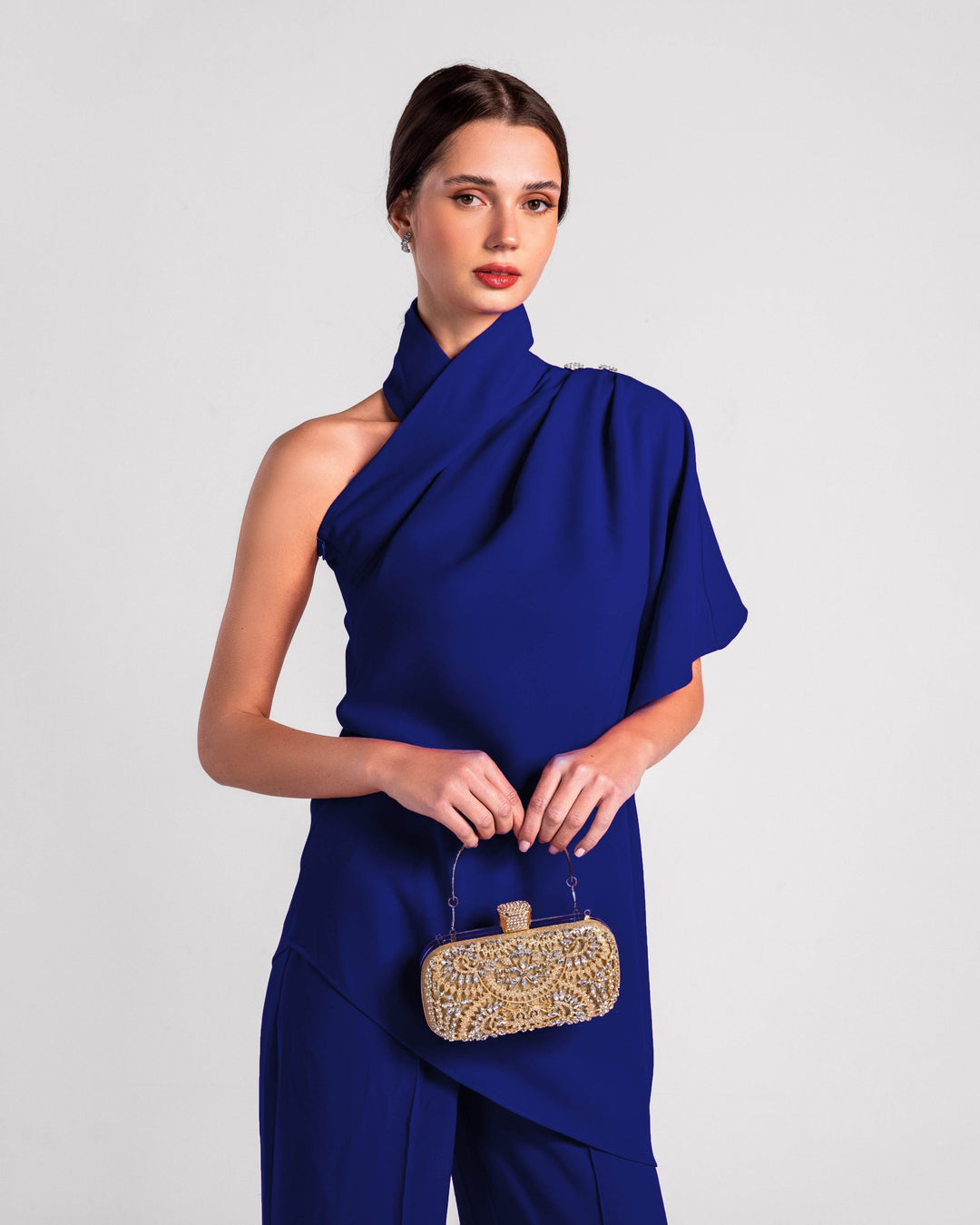 Isabella's Asymmetrical Blouse - MOONMAINS EGY