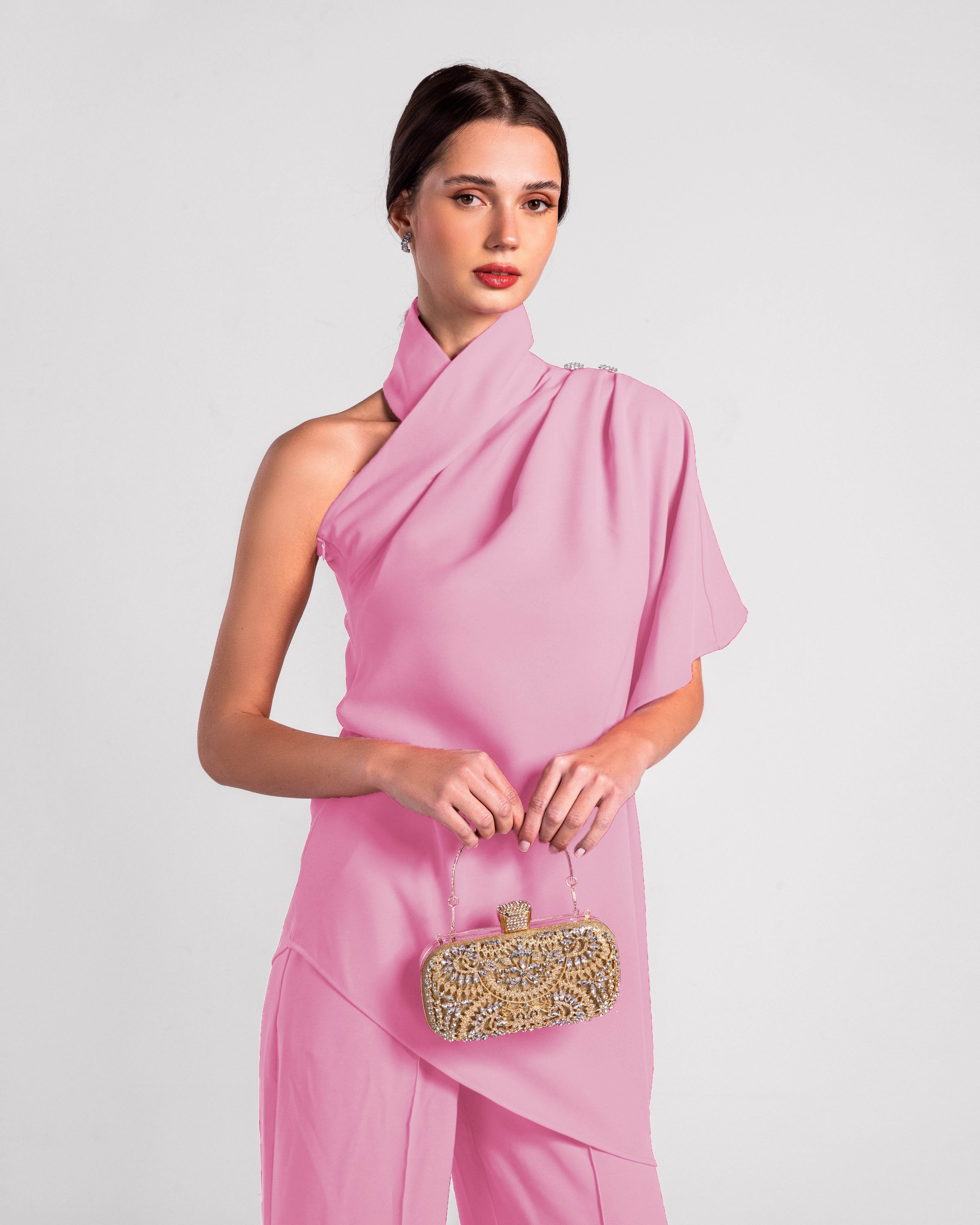 Isabella's Asymmetrical Blouse - MOONMAINS EGY