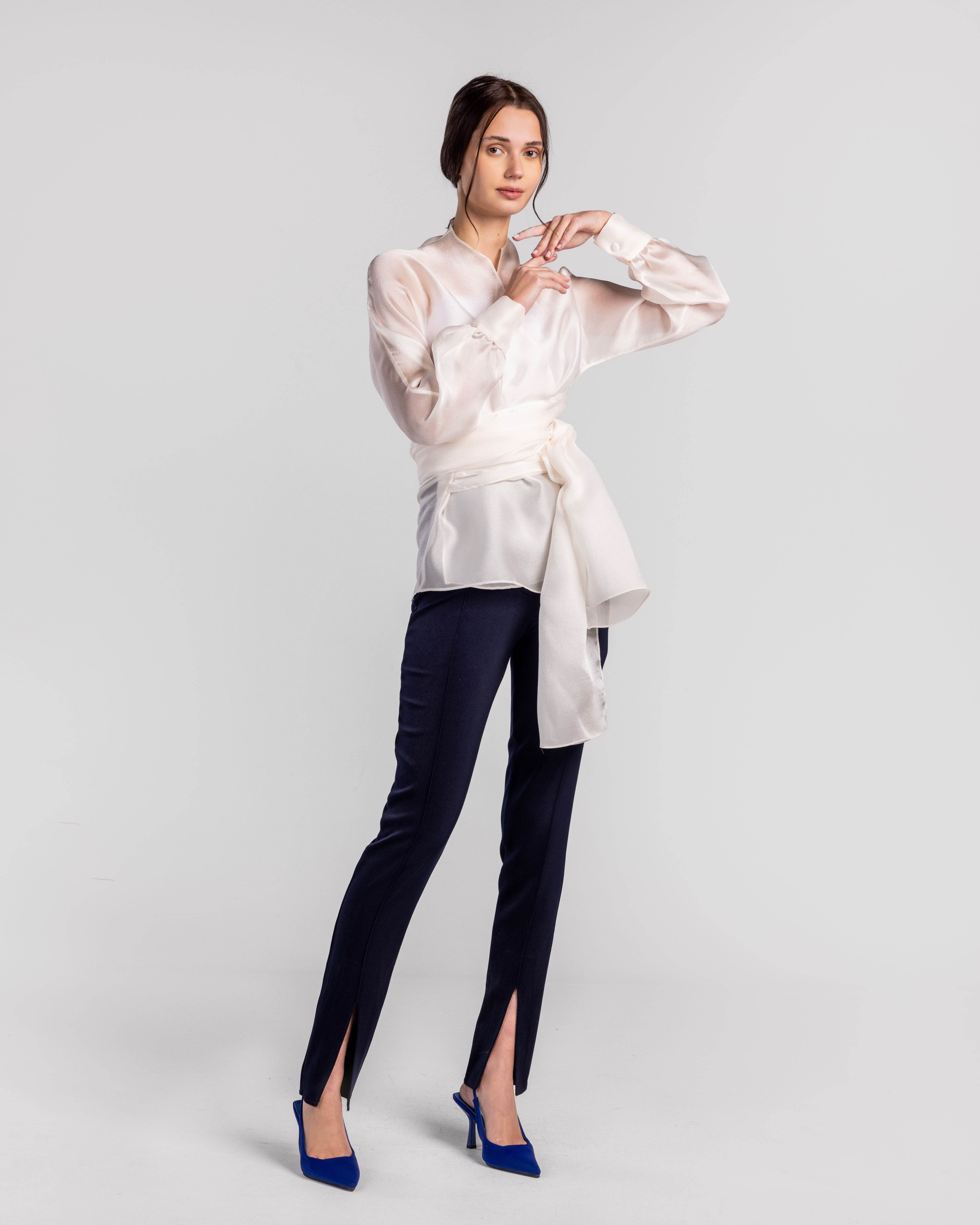 Embrace Wrap Blouse - MOONMAINS EGY