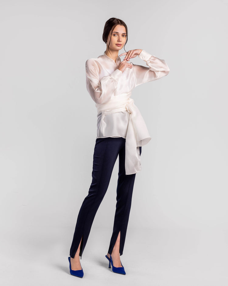 Embrace Wrap Blouse - MOONMAINS EGY