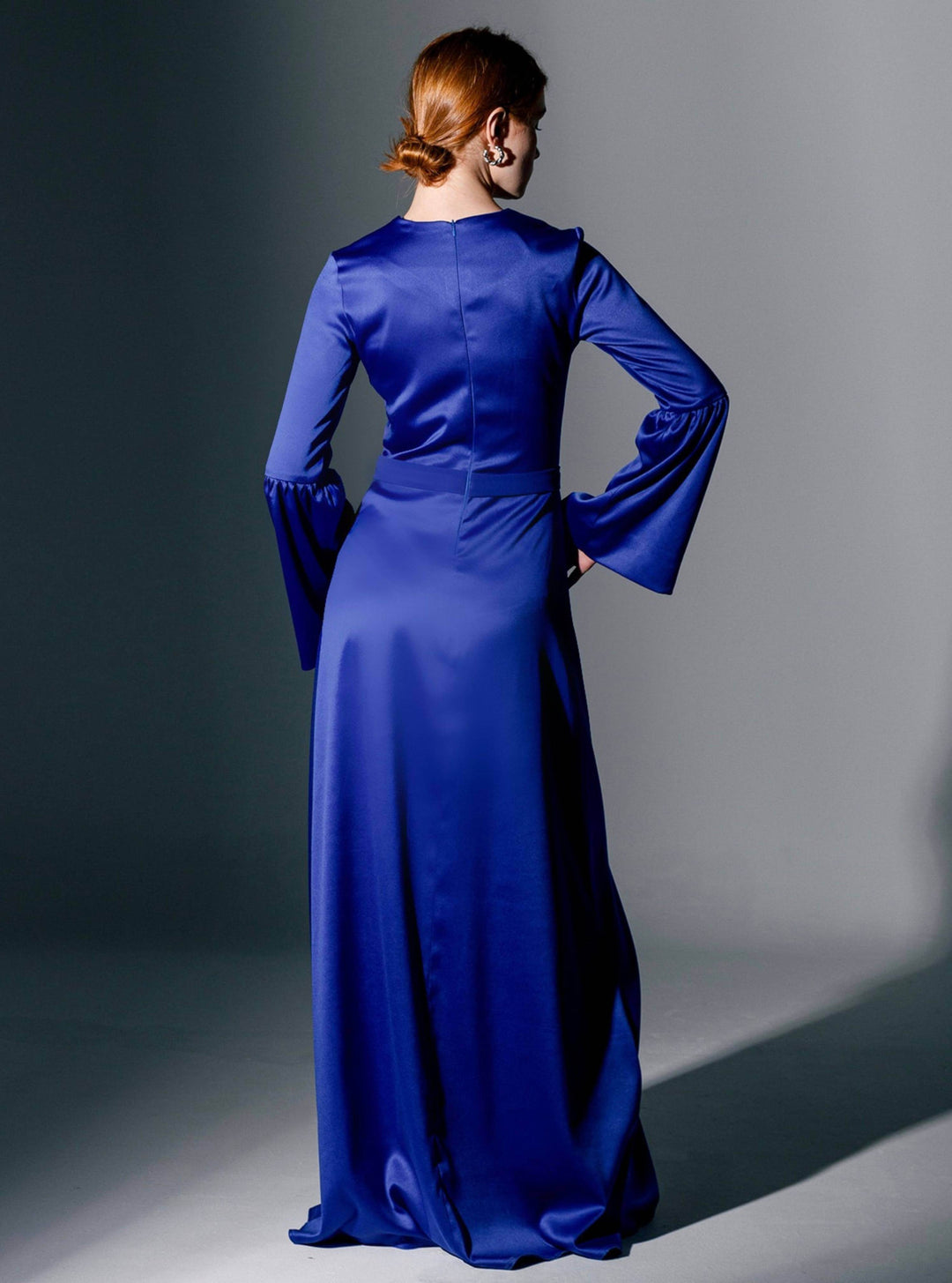 SILK GROWN DRESS - MOONMAINS EGY