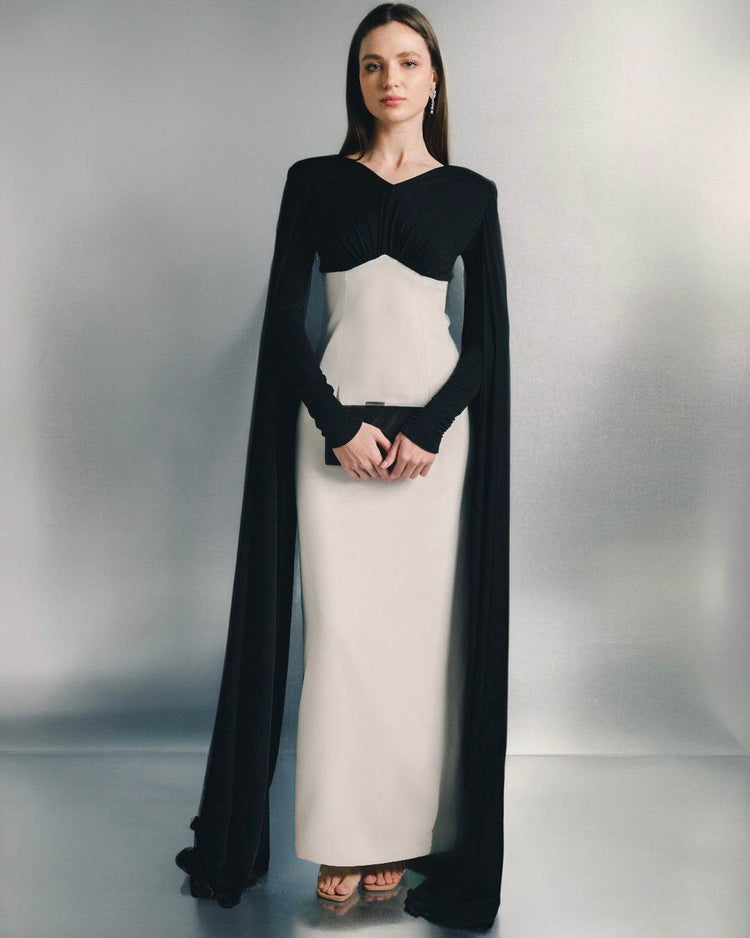 Lana cape dress - MOONMAINS EGY