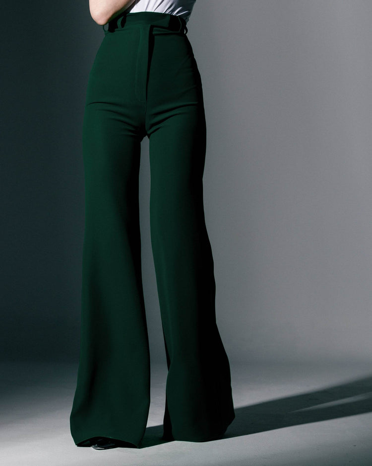 HIGH WAIST WIDE LEG PANTS - MOONMAINS EGY