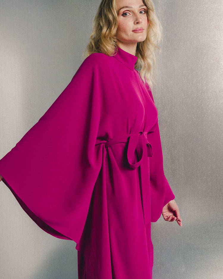 Loria Batwing sleeves dress - MOONMAINS EGY