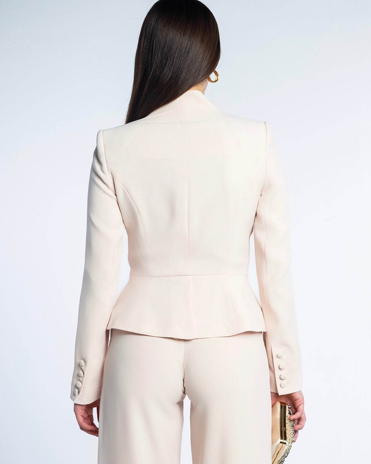 CAMELA BELTED MINI BLAZER - MOONMAINS EGY