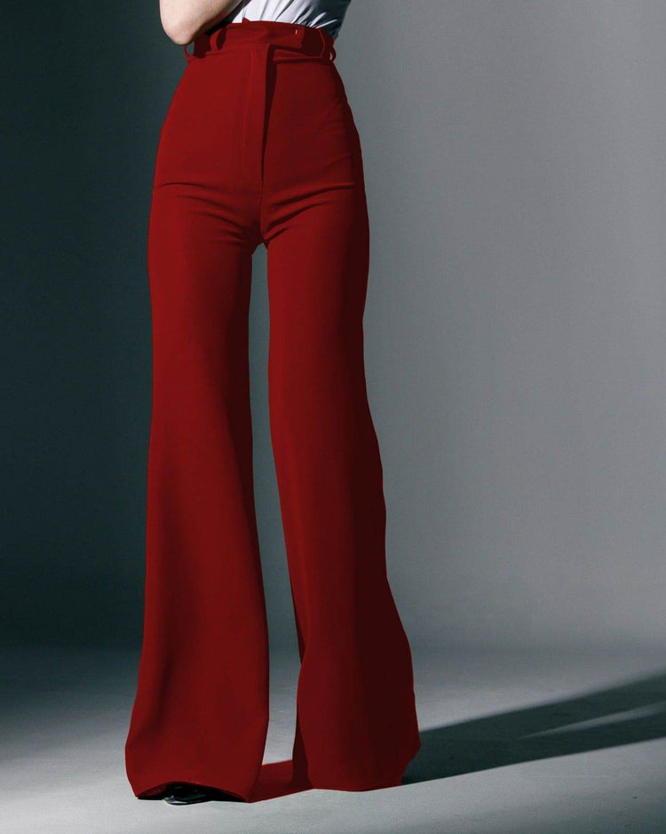HIGH WAIST WIDE LEG PANTS - MOONMAINS EGY