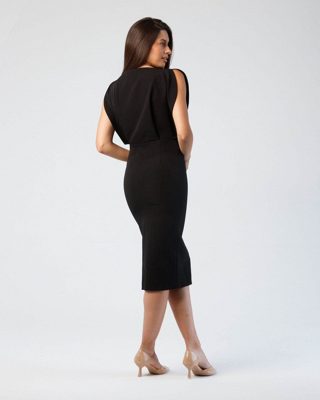 BUTTERFLY ZIP-DETAIL MINIDRESS - MOONMAINS EGY