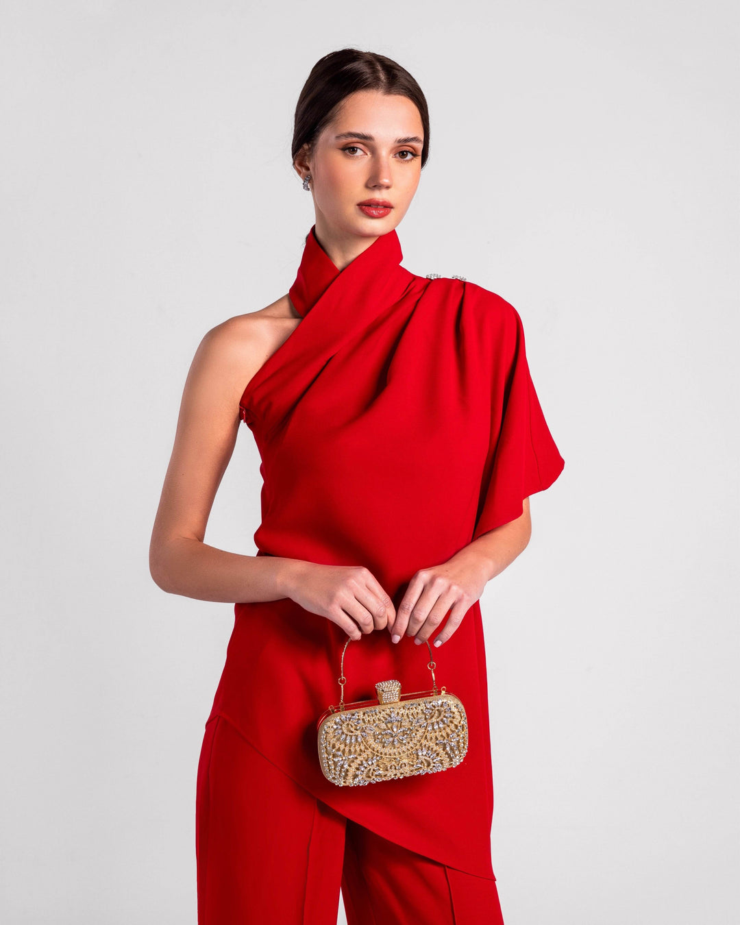 Isabella's Asymmetrical Blouse - MOONMAINS EGY