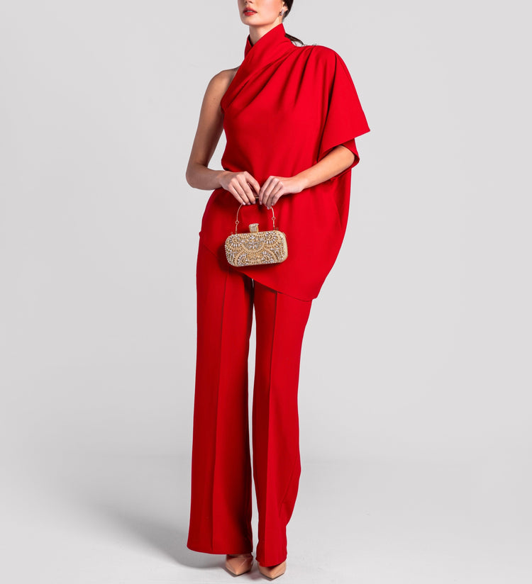 "Isabella's Asymmetrical Suit" - MOONMAIN