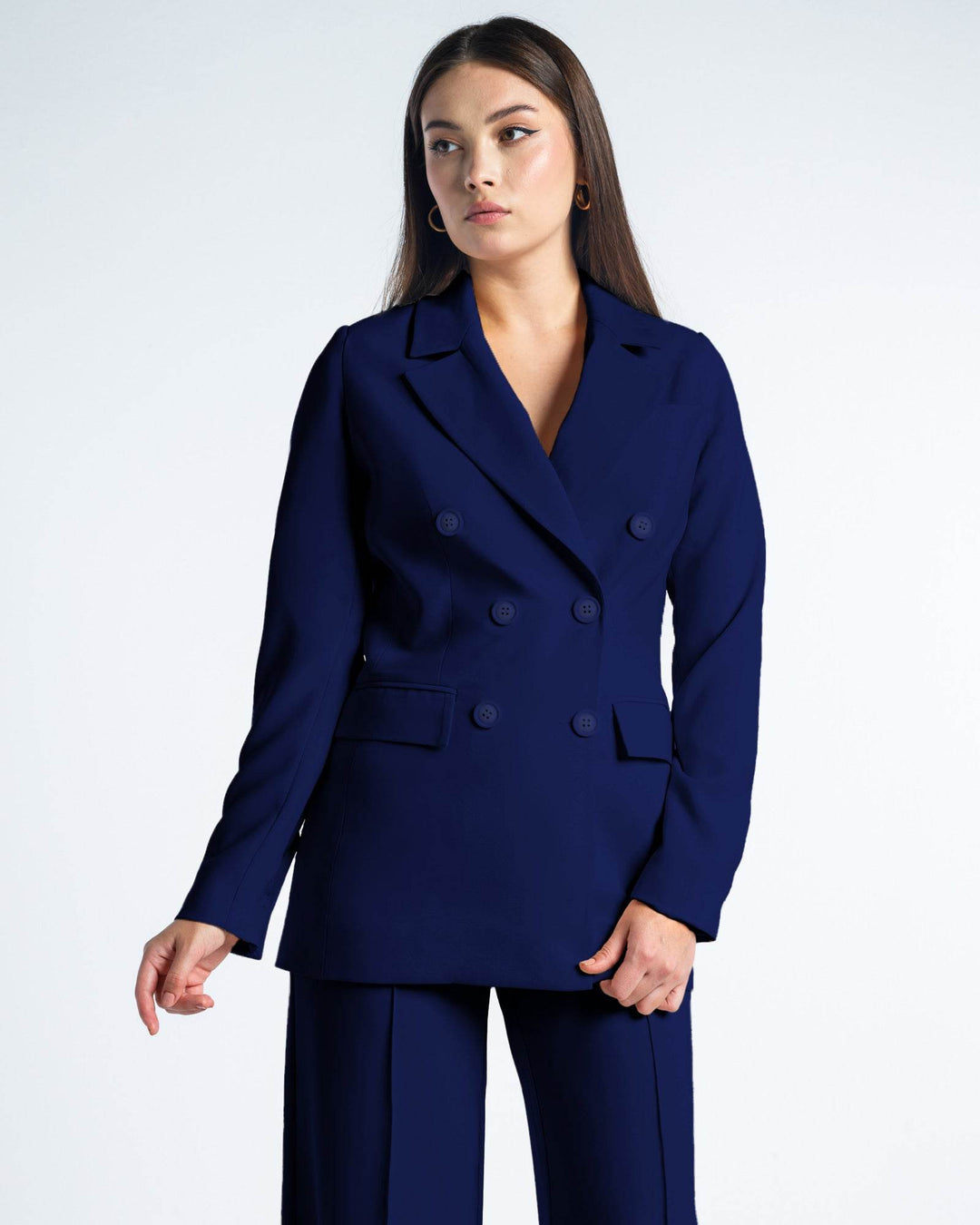 DOUBLE BREASTED BLAZER - MOONMAINS EGY