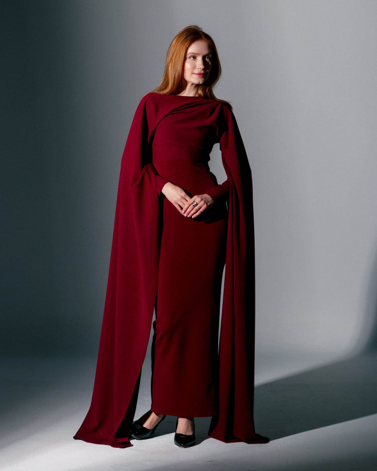 ELIANA CAPE DRESS - MOONMAINS EGY