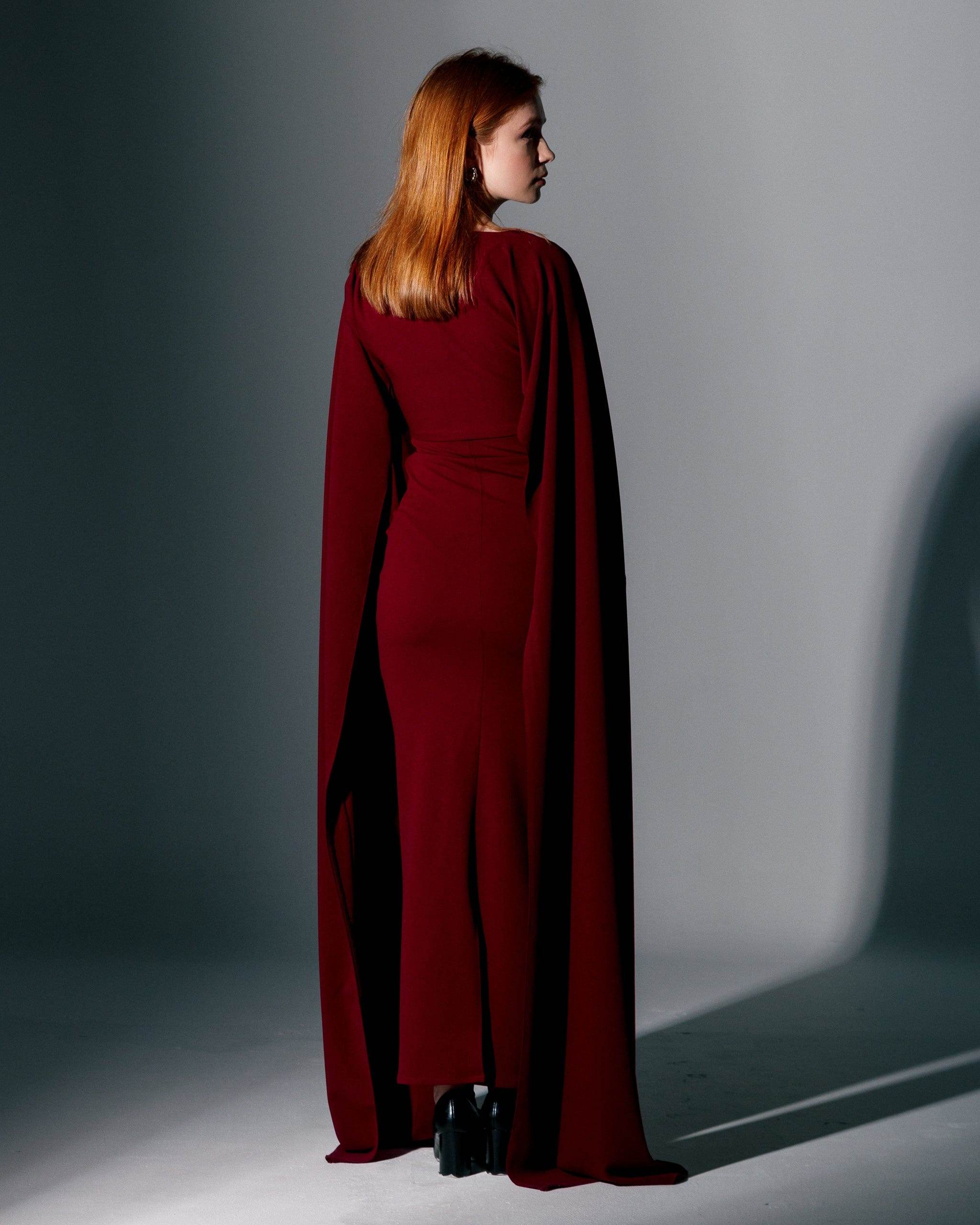 ELIANA CAPE DRESS - MOONMAINS EGY