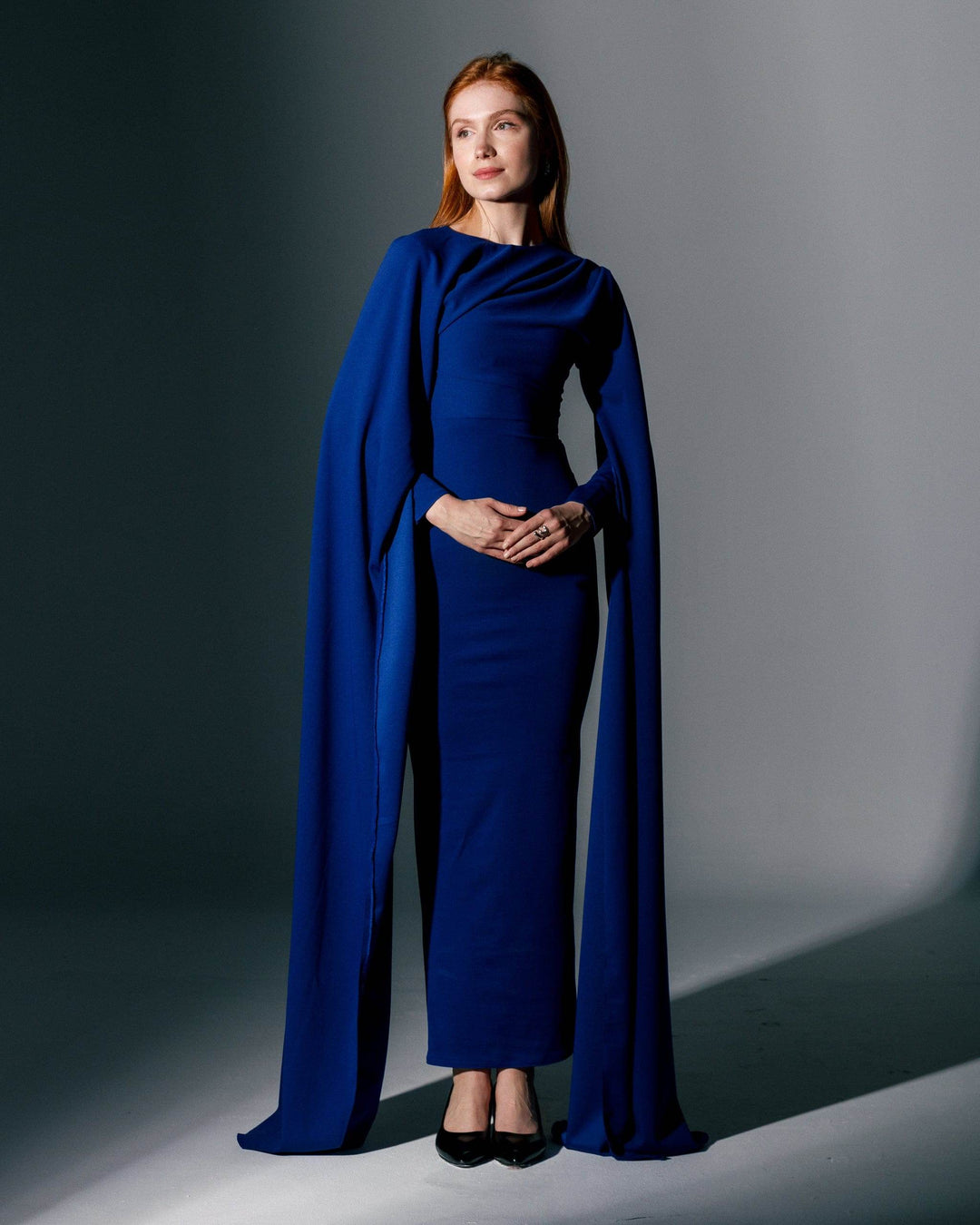 ELIANA CAPE DRESS - MOONMAINS EGY