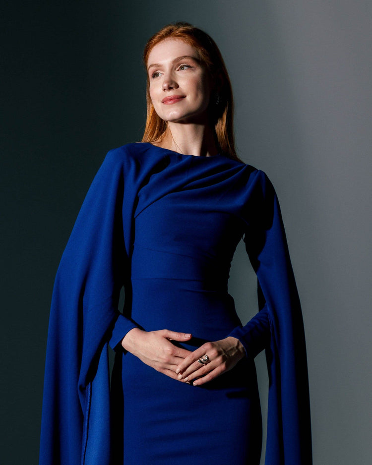 ELIANA CAPE DRESS - MOONMAINS EGY