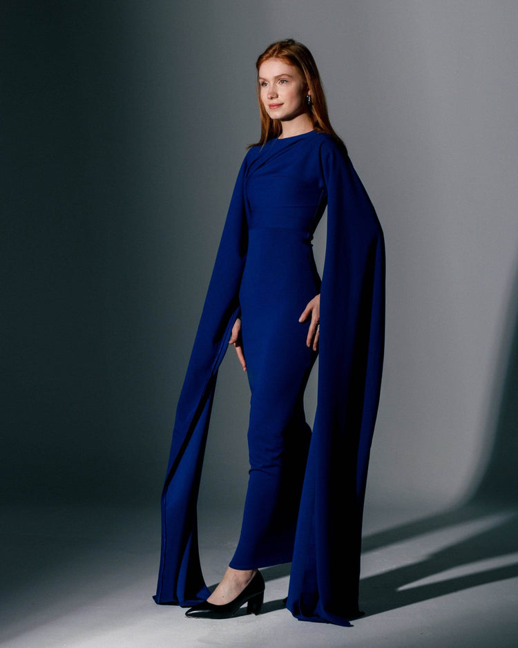 ELIANA CAPE DRESS - MOONMAINS EGY