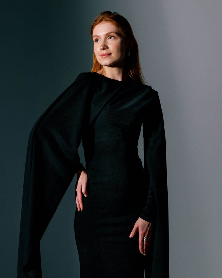 ELIANA CAPE DRESS - MOONMAINS EGY