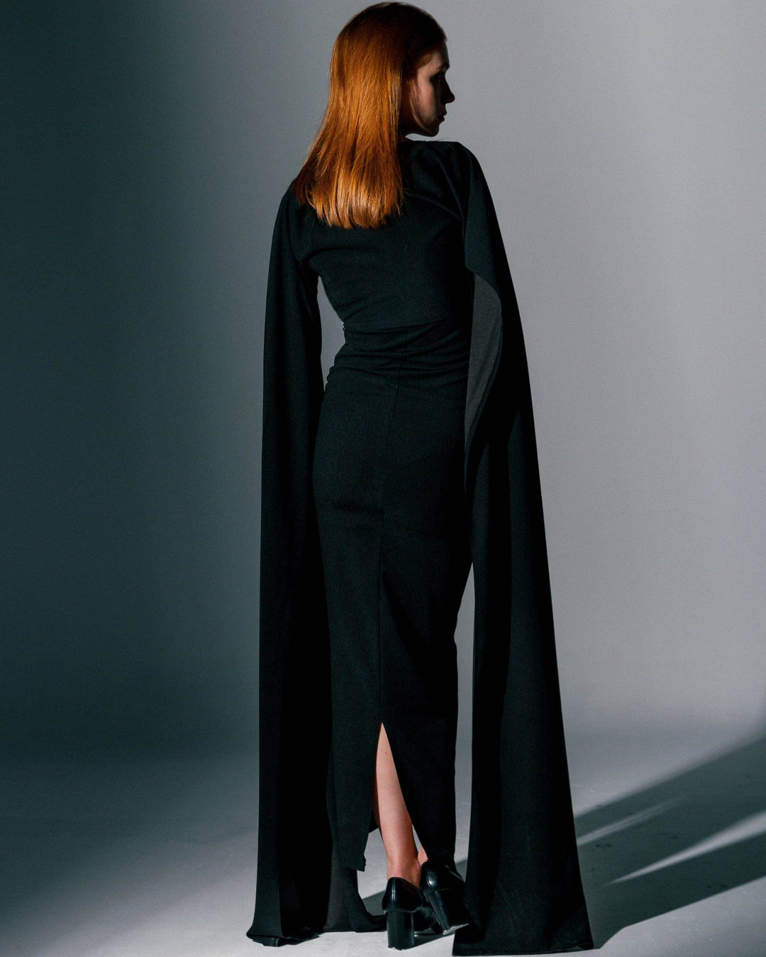 ELIANA CAPE DRESS - MOONMAINS EGY