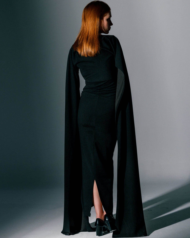 ELIANA CAPE DRESS - MOONMAINS EGY