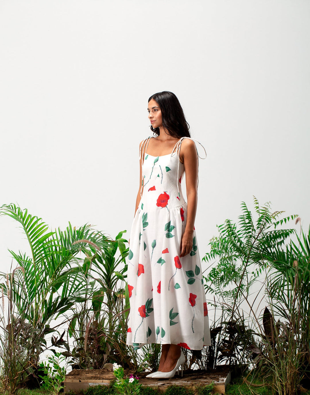 Bright floral Maxi dress