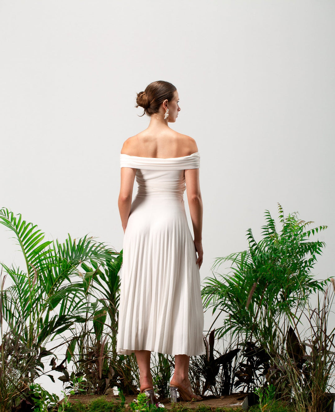 Bando Sleeveless Maxi Dress